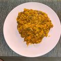 El cooksnap de Veronica Delgado cuando hizo Arroz con carne picada y champiñones (y mas).