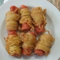 Cooksnap dari ninafakhri untuk resep Sosis Gulung Mie Goreng