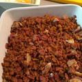 El cooksnap de lultimo cuando hizo Migas con panceta y chorizo.