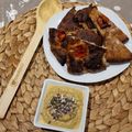 El cooksnap de IVJ89 cuando hizo Baba ganoush o hummus de berenjena.