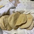 El cooksnap de ECO La Serena cuando hizo Pan pita blanco.