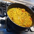 El cooksnap de Manolo Amaya luna cuando hizo Fideuá con mejillones.