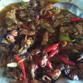 Cooksnap dari Silvi Nurmalasari untuk resep Kerang ijo kupas saos padang