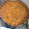 Priyanka Gupta's cooksnap of when they made Matar paneer.