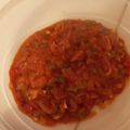 El cooksnap de Alexandra Flores cuando hizo Salsa para pizza.