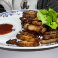 Nancy Chou 的 氣炸鹹豬肉拌青椒(簡單料理) cooksnap