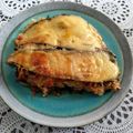El cooksnap de Mari Carmen cuando hizo Lasaña de berenjena.