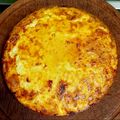 El cooksnap de MADRID ROSY cuando hizo Sopa paraguaya con polenta.