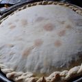 El cooksnap de Daniel Castillo cuando hizo Tarta de acelga y salsa blanca.