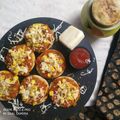 Bansi Kotecha's cooksnap of when they made મીની ભાખરી પીઝા (Mini Bhakhri pizza recipe in Gujarati).