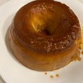 El cooksnap de Cecilia Reggio cuando hizo Flan de galletas spéculoos al microondas.