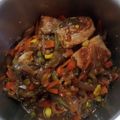 El cooksnap de JAbraham cuando hizo Wok de pollo agridulce con vegetales.