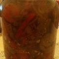 El cooksnap de Mariana Paola cuando hizo Berenjenas al escabeche.