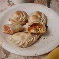 El cooksnap de Florencia Maineri cuando hizo Empanadas de jamón, queso y tomate.