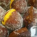 El cooksnap de Claudia Agüero cuando hizo Bolas de Fraile rellenas con dulce de leche!!!.