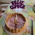 El cooksnap de Silvia Velardi cuando hizo Torta helado de frutillas.