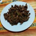 El cooksnap de Laura No Se cuando hizo Ternera con pimientos. Receta china.(Thermomix).