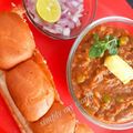 Priyanka Shrivastava का कुकस्नैप जब उन्होंने मुंबई स्टाइल पाव भाजी (mumbai style pav bhaji recipe in Hindi) बनाया था।