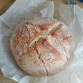 El cooksnap de Marta Jiménez-Bravo cuando hizo Pan milagro.