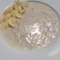 El cooksnap de Génesis Contreras Otárola cuando hizo Porridge de avena, banana y mantequilla de maní ❤️🥣🍌🥜.
