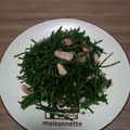 天天人 的 肉絲炒水蓮 cooksnap