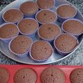 El cooksnap de ALEJANDRA SOLEDAD SAN MIGUEL cuando hizo Muffins de harina integral, cacao y miel.