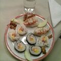 El cooksnap de Susana Bravo cuando hizo Sushi Hosomaki, uramaki. Nigiri.