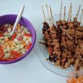 Cooksnap dari Nida ulfah untuk resep Sate Ayam + Bumbu Kacang + Acar