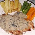 Cooksnap dari windazu untuk resep Chicken steak with mushroom sauce with mashed potato