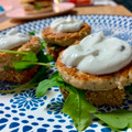 El cooksnap de Irene-Guirao cuando hizo Hamburguesa de salmón.