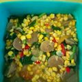 Cooksnap dari siti ambar alya hanifah untuk resep Tumis Bayam Jagung Bakso
