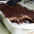 Amy Gill's cooksnap of when they made Reese's style brownie.
