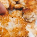 El cooksnap de Shirley cuando hizo Nuggets de pollo con quinua.