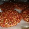 El cooksnap de Lorena Alvez cuando hizo Nutri-Hamburguesas caseras para congelar.