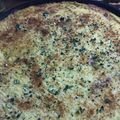 El cooksnap de Azul Godoy cuando hizo Pizza de polenta.