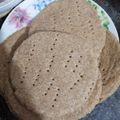 El cooksnap de Nicole cuando hizo Pan pita integral rápido.
