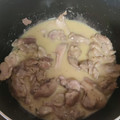 El cooksnap de Fran cuando hizo Pollo en salsa.