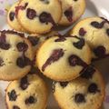 El cooksnap de Paloma Barro cuando hizo Muffins de arándanos.