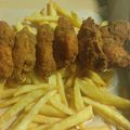 El cooksnap de Nicolás Magallanes cuando hizo Pollo frito al estilo kfc.
