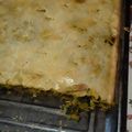 El cooksnap de Los5angurrientos cuando hizo Torta de puerros y panceta.