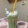 El cooksnap de Kriss cuando hizo Batido de aguacate,nueces y miel.