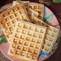 El cooksnap de Marcela Sabugo cuando hizo Waffles fáciles.