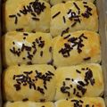 Cooksnap dari Iwed Noe untuk resep Pisang bolen...berasa kek ada puff pastry didalamnya.