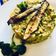 El cooksnap de Laura Cotter cuando hizo Quinoa con verduras y crujiente de calabacín.
