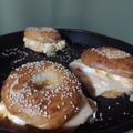 El cooksnap de caligula caligula cuando hizo BAGELS🥯o Rosquillas Tiernas...!😋.
