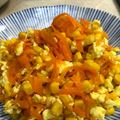 Tracy Lin 的 紅蘿蔔玉米炒蛋 cooksnap