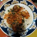 El cooksnap de Rivadavia Flavia cuando hizo Albóndigas en salsa.