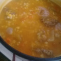 El cooksnap de Marta Vallejos cuando hizo Locro criollo !!.