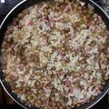 El cooksnap de Sonia cuando hizo Guisantes con jamón y arroz integral en wok.