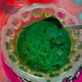 Tanjila Hossain's cooksnap of when they made ধনে পাতার চাটনি.